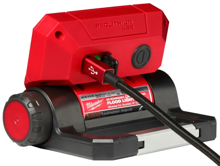 Lampa akumulatorowa ręczna Milwaukee L4FFL-301 550 lm 4933479766