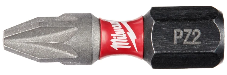 Bit PZ2 25mm 10 szt Shockwave Milwaukee udarowa końcówka wkrętakowa 4932430863