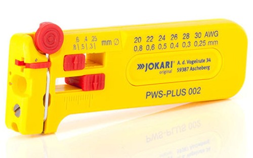 Ściągacz izolacji JOKARI PWS-Plus 002 40025 do małych średnic 0,25-0,80 mm