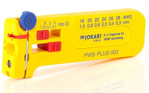 Ściągacz izolacji JOKARI PWS-Plus 003 40026 do małych średnic 0,30-1,00 mm