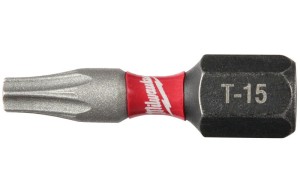 Końcówka wkrętakowa - bit udarowy TORX T15 25mm Shockwave Milwaukee