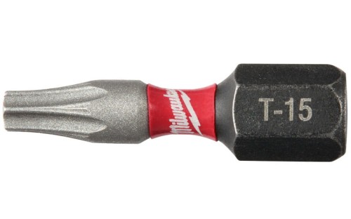 Końcówka wkrętakowa - bit udarowy torx TX15 25mm Shockwave Milwaukee