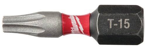Końcówka wkrętakowa - bit udarowy torx TX15 25mm Shockwave Milwaukee
