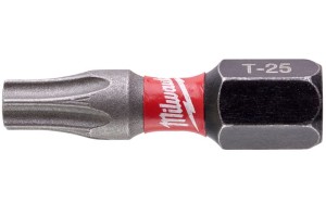Końcówka wkrętakowa - bit TORX T25 magnetyczny 25mm Shockwave Milwaukee