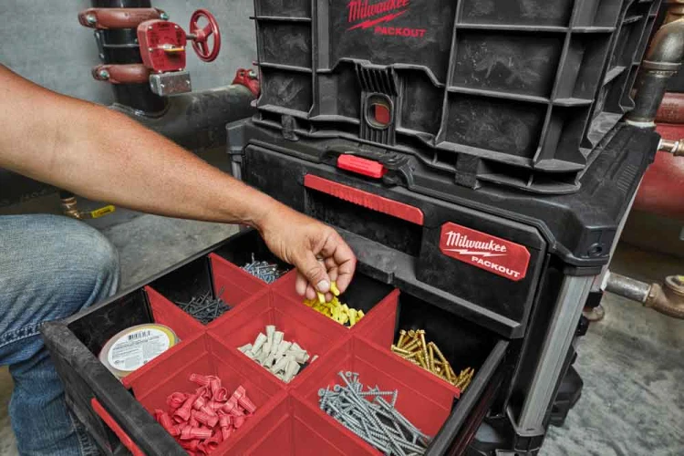 Skrzynia narzędziowa z 2 szufladami Milwaukee PACKOUT 4932472129