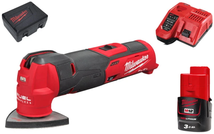 Narzędzie wielofunkcyjne M12FMT Milwaukee 1x aku. 3Ah, ładowarka 4933472238