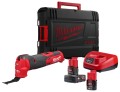 Narzędzie wielofunkcyjne M12FMT Milwaukee 1x aku. 4Ah, 1x aku. 2Ah, ładowarka, walizka 4933472239