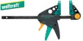 Ścisk stolarski jednoręczny EHZ PRO 65 firmy Wolfcraft 150mm 3456000