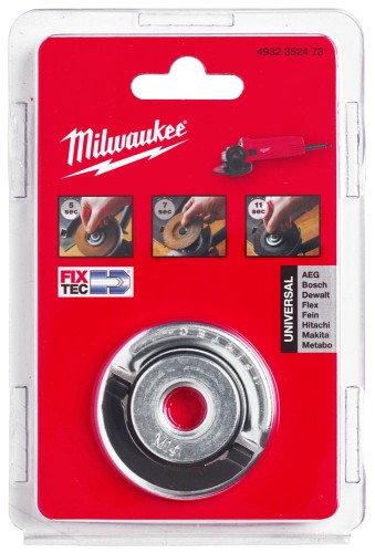 Nakrętka FIXTEC do wymiany tarczy szlifierek kątowych Milwaukee 4932352473