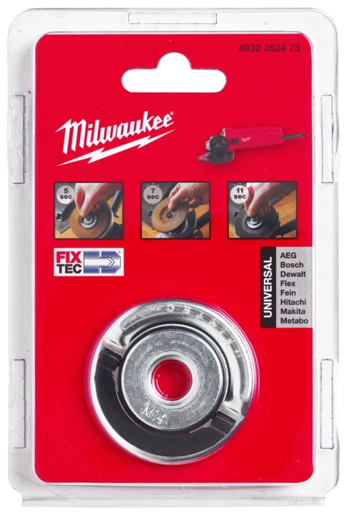Nakrętka FIXTEC do wymiany tarczy szlifierek kątowych Milwaukee 4932352473