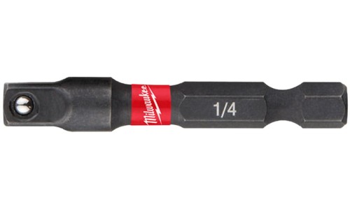 Adapter 1/4" HEX na 1/4" kwadrat Milwaukee Shockwave przejściówka 4932471826