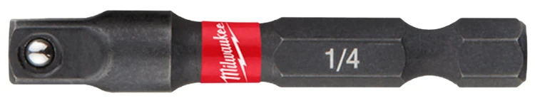 Adapter 1/4" HEX na 1/4" kwadrat Milwaukee Shockwave przejściówka 4932471826