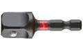 Adapter 1/4" HEX na 1/2" kwadrat Milwaukee Shockwave przejściówka 4932478803
