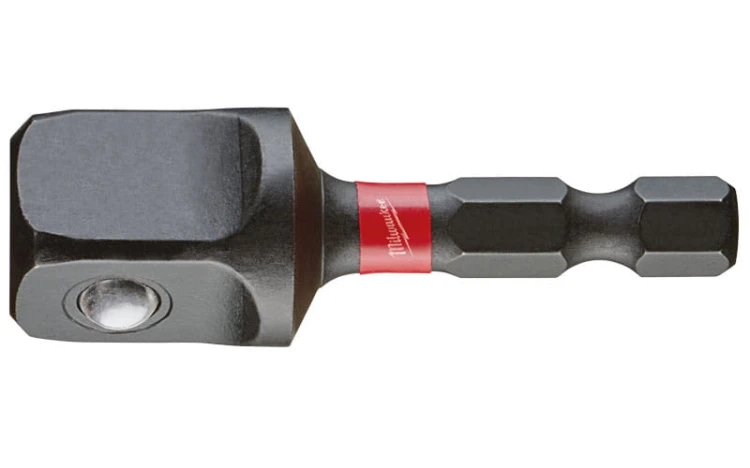 Adapter 1/4" HEX na 1/2" kwadrat Milwaukee Shockwave przejściówka 4932478803