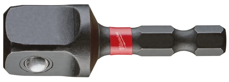 Adapter 1/4" HEX na 1/2" kwadrat Milwaukee Shockwave przejściówka 4932478803