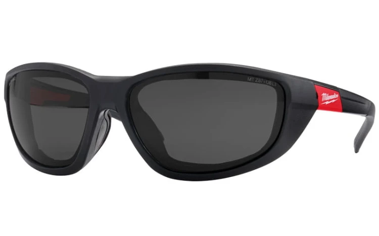 Okulary ochronne Premium z uszczelką przyciemniane Milwaukee polaryzacyjne 4932471886