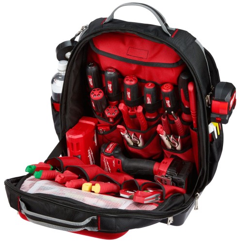 Plecak narzędziowy Milwaukee Premium ze wzmocnioną podstawą i 48 kieszeniami 4932464833