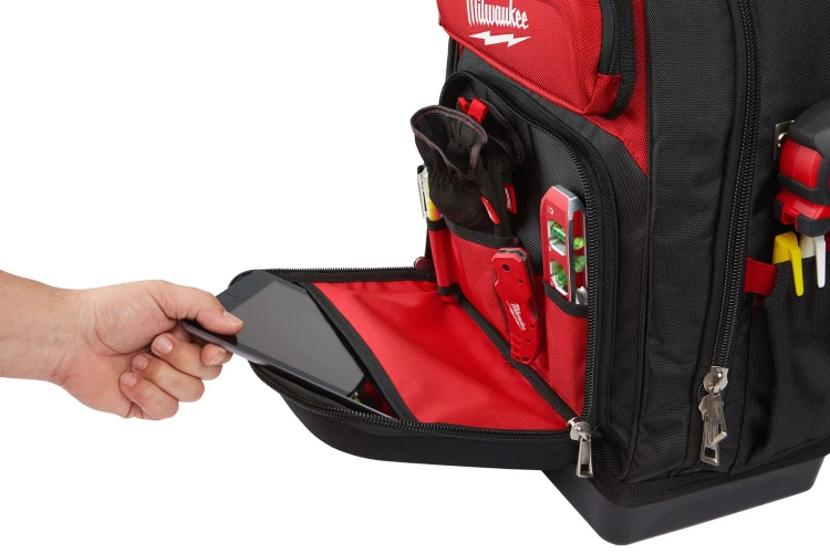 Plecak narzędziowy Milwaukee Premium ze wzmocnioną podstawą i 48 kieszeniami 4932464833