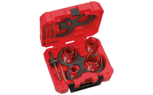 Otwornice MULTIMATERIAL Milwaukee zestaw 10 części w walizce 4932464939