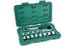 Klucze nasadowe 3/8" Sata metryczne 14 cz. 09523