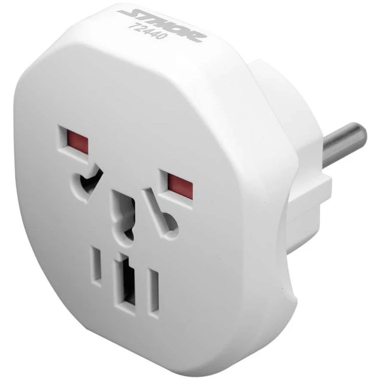 Adapter podróżny Świat => Europa 2500W Sthor 72440