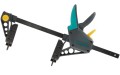 Ścisk montażowy do budowy tarasów Wolfcraft 6985000