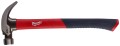 Młotek ciesielski z trzonkiem z włókna szklanego Milwaukee pazur zakrzywiony 570 g / 20 incji 4932478658