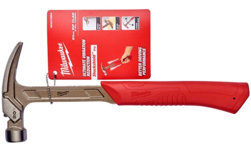 Młotek stalowy Milwaukee pazur prosty 570 g / 20 incji 4932478654