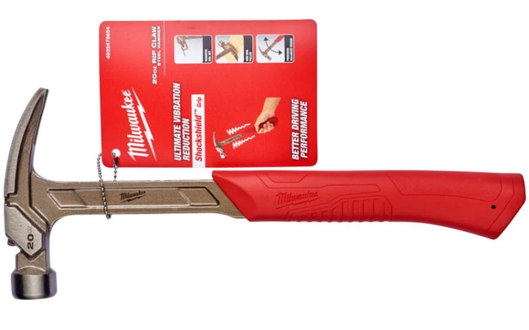 Młotek stalowy Milwaukee pazur prosty 570 g / 20 incji 4932478654
