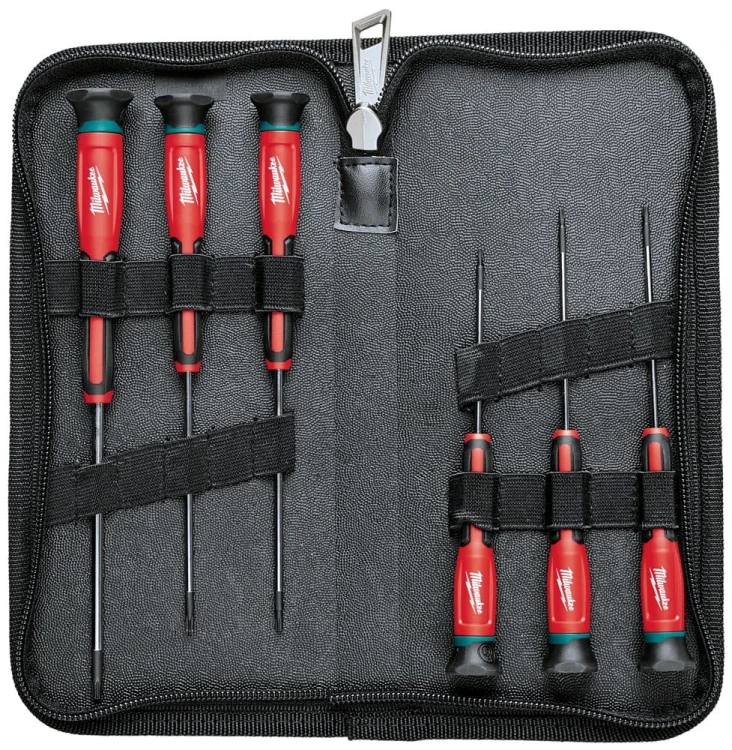 Wkrętaki precyzyjne TORX Milwaukee kpl. 6 szt 4932471870