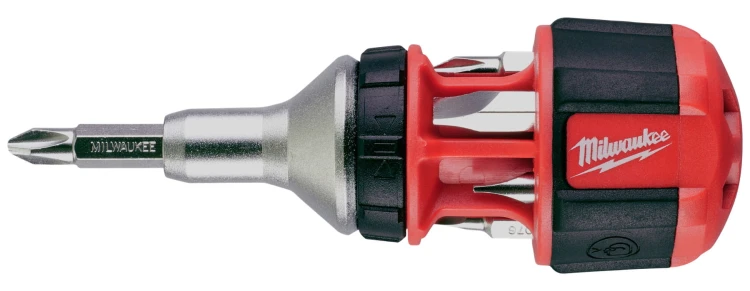 Kompaktowy multiwkrętak Milwaukee z grzechotką 8w1 4932471868