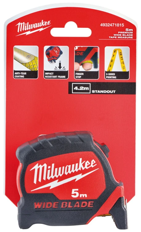 Miara zwijana Wide Blade Premium 5 m Milwaukee 4932471815