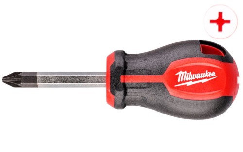 Wkrętak krzyżowy PZ2 Milwaukee krótki 493247179