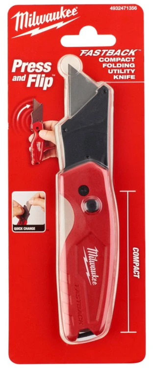 Noż składany FASTBACK™ Milwaukee kompaktowy 4932471356