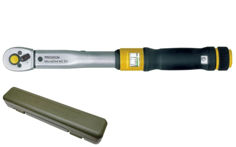 Klucz dynamometryczny Proxxon 1/4" MC 30 6-30Nm CrV Micro-Clik - kalibracja + Polska gwarancja