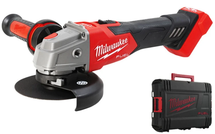 Szlifierka kątowa z hamulcem Milwaukee 18V M18FSAG125XB-0X silnik bezszczotkowy wersja zerowa bez akumulatora i ładowarki 4933478429