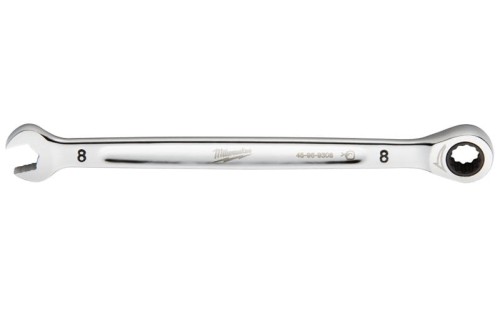 Klucz płasko - oczkowy z grzechotką Milwaukee 8 mm 4932471501