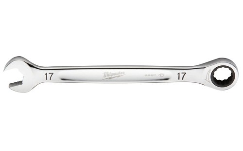 Klucz płasko - oczkowy z grzechotką Milwaukee 17 mm 4932471510