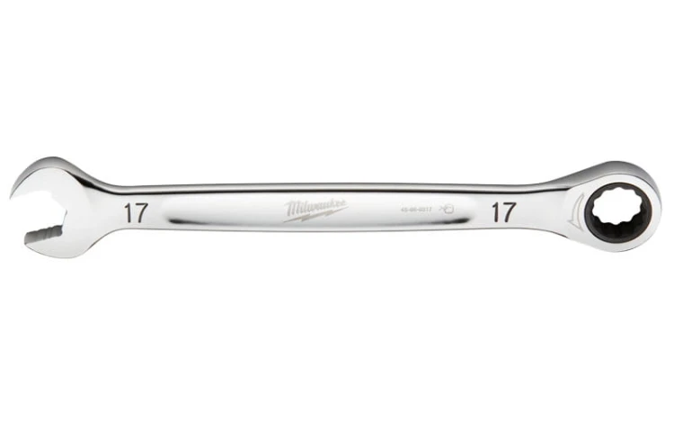 Klucz płasko - oczkowy z grzechotką Milwaukee 17 mm 4932471510