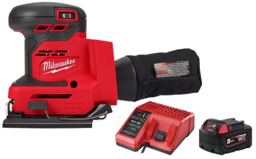 Szlifierka oscylacyjna Milwaukee 125mm 18V M18BQSS