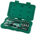 Klucze nasadowe sześciokątne 1/4" SATA zestaw 36 cz. 09001SJ