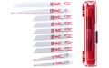Brzeszczoty Milwaukee do pilarek szablastych kpl. 10 szt. THIN KERF + kaseta na brzeszczoty