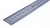 liniał ze stali INOX 30cm