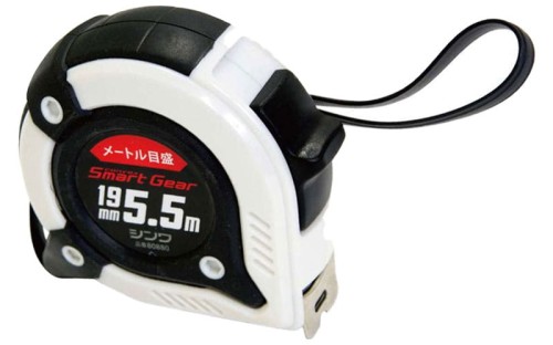 Miara zwijana Shinwa 5,5m SMART GEAR dwustronna taśma 19mm 80880