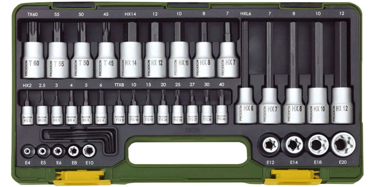 Klucze imbusowe i TORX Proxxon 42cz. 23290