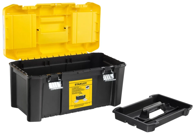Skrzynka narzędziowa STANLEY® Essential 19' z wyjmowanymi organizerami STST75787-1