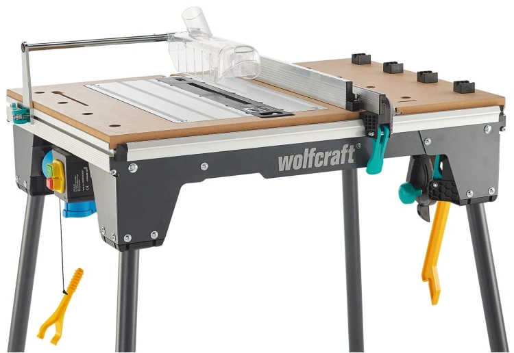 Stół maszynowy, roboczy MASTER Cut 2200 4w1 Wolfcraft 6907000