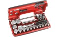 Klucze nasadowe Facom zestaw nasadek 12-kątnych 8-32mm 1/2" 22 cz. SL.DBOX412