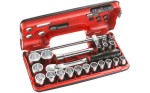 Klucze nasadowe Facom zestaw nasadek 12-kątnych 8-32mm 1/2" 22 cz. SL.DBOX412
