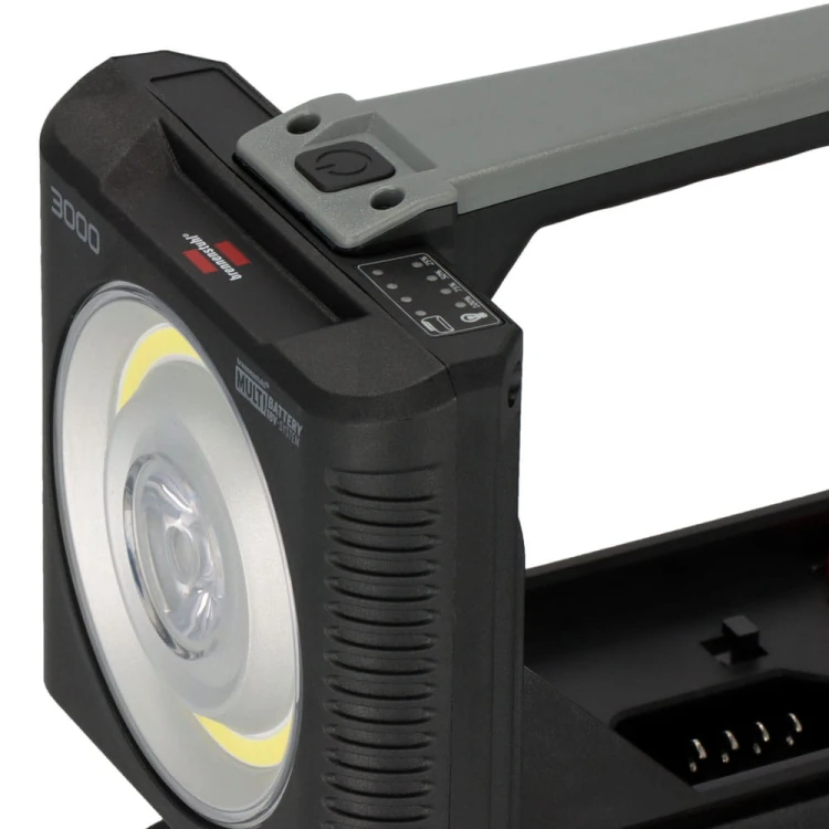 Lampa ręczna akumulatorowa Brennenstuhl Multi Battery LED HL 3000, 1140 + 2160lm, IP54 1173730000
